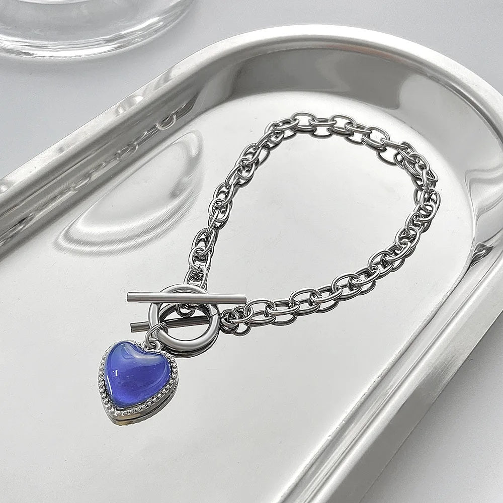 Emotion Bracelet™ | Pulsera de emociones cromada